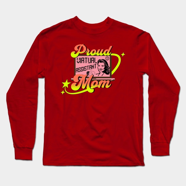 Virtual Assistant Mom Long Sleeve T-Shirt by antarte